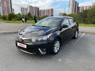 2014 Toyota Corolla XI (E160, E170, E180), чёрный, 920000 рублей, вид 2