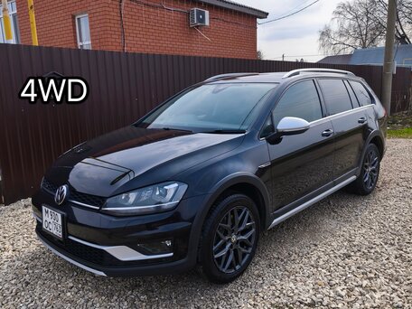 2017 Volkswagen Golf Alltrack VII, чёрный, 2100000 рублей, вид 1