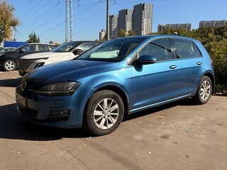 2014 Volkswagen Golf VII, голубой, 1480000 рублей, вид 1