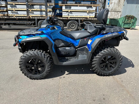 2022 BRP Can-Am Outlander MAX 650, синий, 1275000 рублей, вид 3