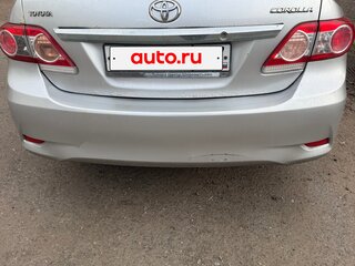 2011 Toyota Corolla X (E140, E150) Рестайлинг, серебристый, 815000 рублей, вид 5