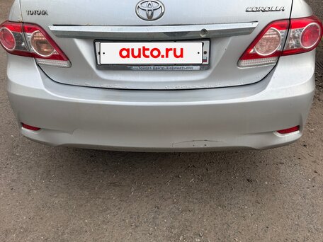 2011 Toyota Corolla X (E140, E150) Рестайлинг, серебристый, 815000 рублей, вид 5