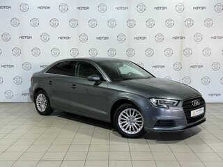 2017 Audi A3 III (8V) Рестайлинг, серый, 1610000 рублей, вид 1