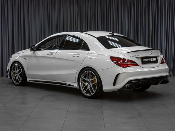 2016 Mercedes-Benz CLA AMG 45 AMG I (C117, X117) Рестайлинг, белый, 2525000 рублей - вид 1