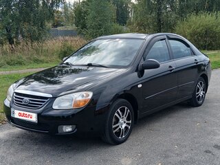 2008 Kia Cerato I Рестайлинг, чёрный, 560000 рублей, вид 1