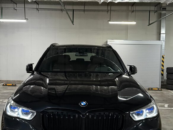 2021 BMW X5 30d IV (G05/G18), чёрный, 7600000 рублей