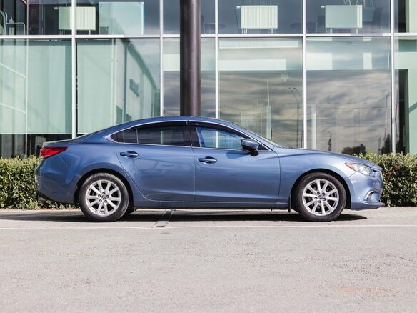 2016 Mazda 6 III (GJ) Рестайлинг, синий, 1900000 рублей - вид 7