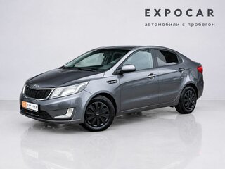 2013 Kia Rio 4-speed III, серый, 560000 рублей, вид 1