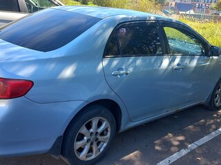 2007 Toyota Corolla X (E140, E150), голубой, 580000 рублей, вид 2