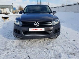 2010 Volkswagen Touareg II, чёрный, 1845000 рублей, вид 2