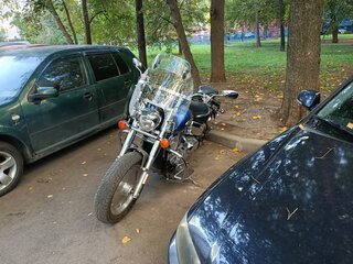 2007 Honda VTX 1300, синий, 500000 рублей, вид 4