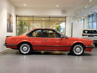 1986 BMW 6 серии 635i I (E24), красный, 7900000 рублей, вид 4