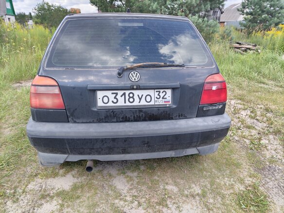 1997 Volkswagen Golf III, чёрный, 195000 рублей - вид 4