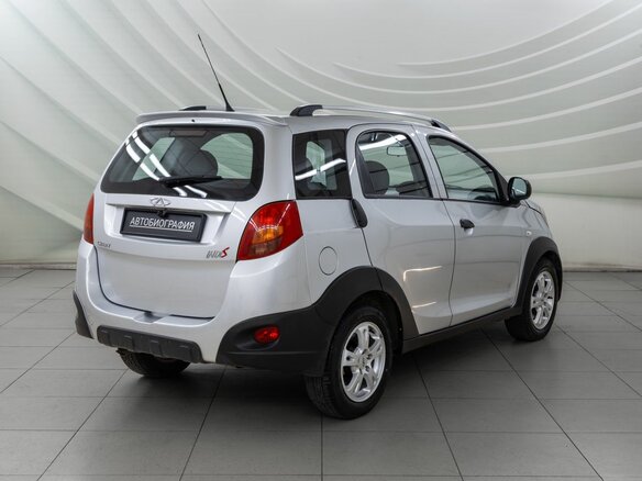 2014 Chery IndiS (S18D) I, серебристый - вид 6
