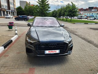 2019 Audi Q8 55 TFSI I (4M), серый, 6000000 рублей, вид 2