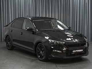 2022 Skoda Rapid II, чёрный, 1859000 рублей, вид 1