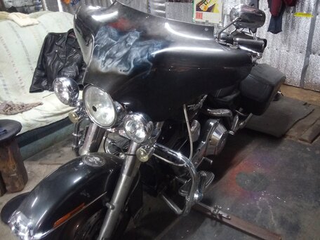 2005 Harley-Davidson Road King, серый, 610000 рублей, вид 3