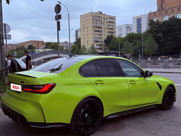 2023 BMW M3 Competition Package VI (G80), зелёный, 9999369 рублей - вид 3