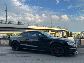 2012 Audi A5 I (8T) Рестайлинг, чёрный, 1675000 рублей, вид 2