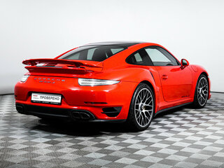 2014 Porsche 911 Turbo S VII (991), красный, 7750000 рублей, вид 5