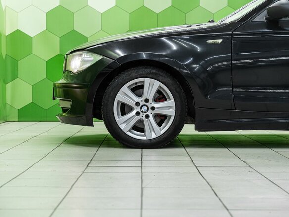 2008 BMW 1 серии 118i I (E81/E82/E87/E88) Рестайлинг, чёрный - вид 8