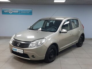 2011 Renault Sandero I, бежевый, 567000 рублей, вид 1