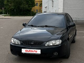 2007 Kia Spectra I Рестайлинг 2, чёрный, 370000 рублей, вид 2