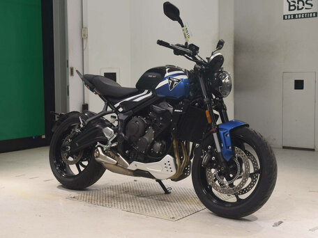 2024 Triumph Trident 660, чёрный, 967200 рублей, вид 3