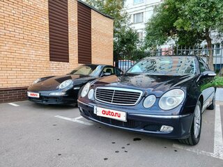 2002 Mercedes-Benz E-Класс 240 III (W211, S211), синий, 650000 рублей, вид 3