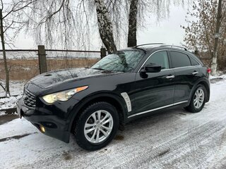 2008 Infiniti FX35 II (S51), чёрный, 1310000 рублей, вид 1