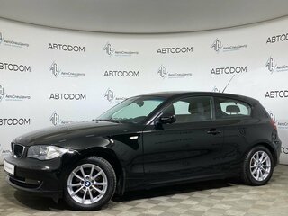 2011 BMW 1 серии 116i I (E81/E82/E87/E88) Рестайлинг, чёрный, 969900 рублей, вид 1