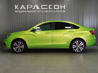 2016 Lada (ВАЗ) Vesta I, зелёный, 635000 рублей, вид 5