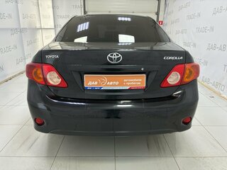 2008 Toyota Corolla X (E140, E150), чёрный, 740000 рублей, вид 5