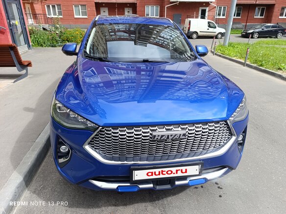 2020 Haval F7 I, синий - вид 13