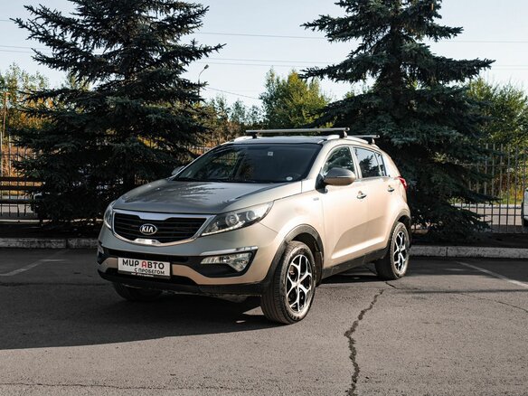 2013 Kia Sportage III, серебристый, 1229000 рублей - вид 2
