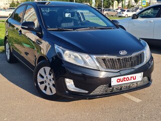 2013 Kia Rio 4-speed III, чёрный, 960000 рублей, вид 1