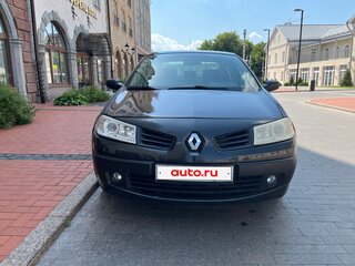 2007 Renault Megane II Рестайлинг, чёрный, 375000 рублей, вид 2