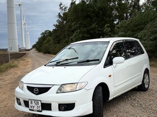 2001 Mazda Premacy I (CP), белый, 330000 рублей, вид 1