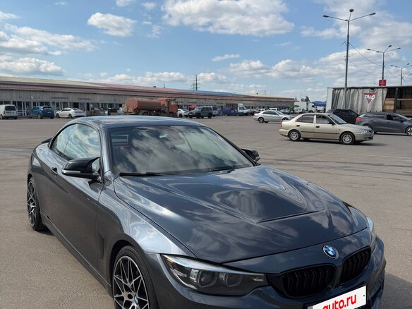 2018 BMW 4 серии 440i F32/F33/F36 Рестайлинг, серый, 3950000 рублей - вид 1