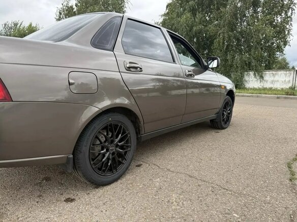 2017 Lada (ВАЗ) Priora I Рестайлинг, коричневый, 666000 рублей - вид 5