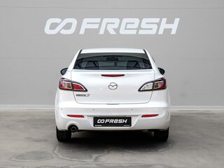 2012 Mazda 3 II (BL) Рестайлинг, белый, 1299000 рублей, вид 4