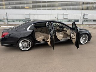 2018 Mercedes-Benz Maybach S-Класс 450 I (X222) Рестайлинг, чёрный, 3490000 рублей, вид 4