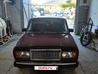 2004 Lada (ВАЗ) 2107, пурпурный, 170000 рублей, вид 2