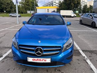 2013 Mercedes-Benz A-Класс 180 III (W176), голубой, 1200000 рублей, вид 2