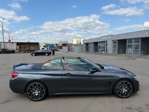 2018 BMW 4 серии 440i F32/F33/F36 Рестайлинг, серый, 3950000 рублей - вид 12