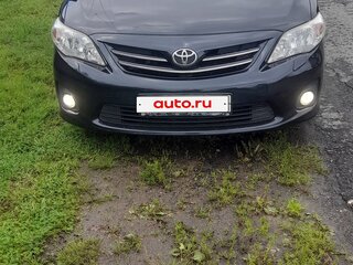 2011 Toyota Corolla X (E140, E150) Рестайлинг, чёрный, 1160000 рублей, вид 2