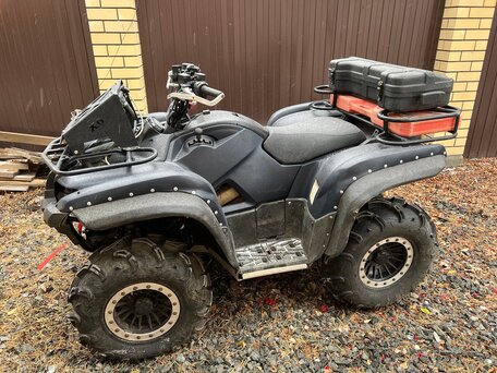 2007 Yamaha Grizzly 700, синий, 750000 рублей, вид 3