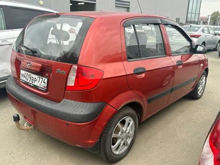 2010 Hyundai Getz I Рестайлинг, красный, 295000 рублей, вид 2