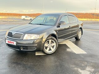 2008 Skoda Superb I Рестайлинг, чёрный, 520000 рублей, вид 1