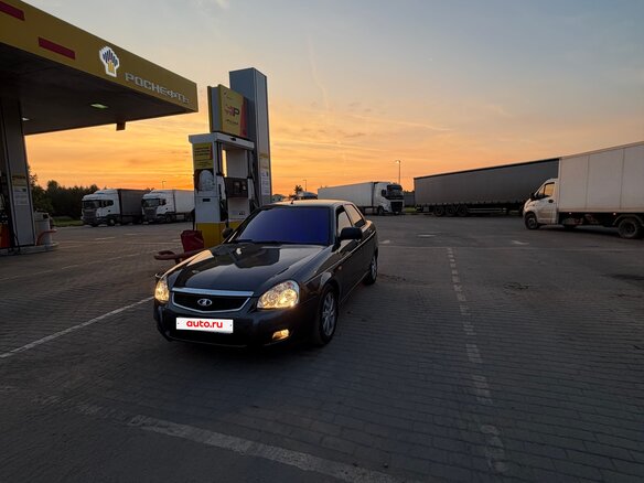 2014 Lada (ВАЗ) Priora I Рестайлинг, серебристый, 450000 рублей - вид 9